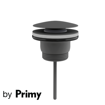 Scandtap Steel Pop-Up Universal Duo Scrap i mat mørkegrå